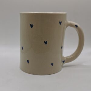 Mug petit cœur bleu XXL